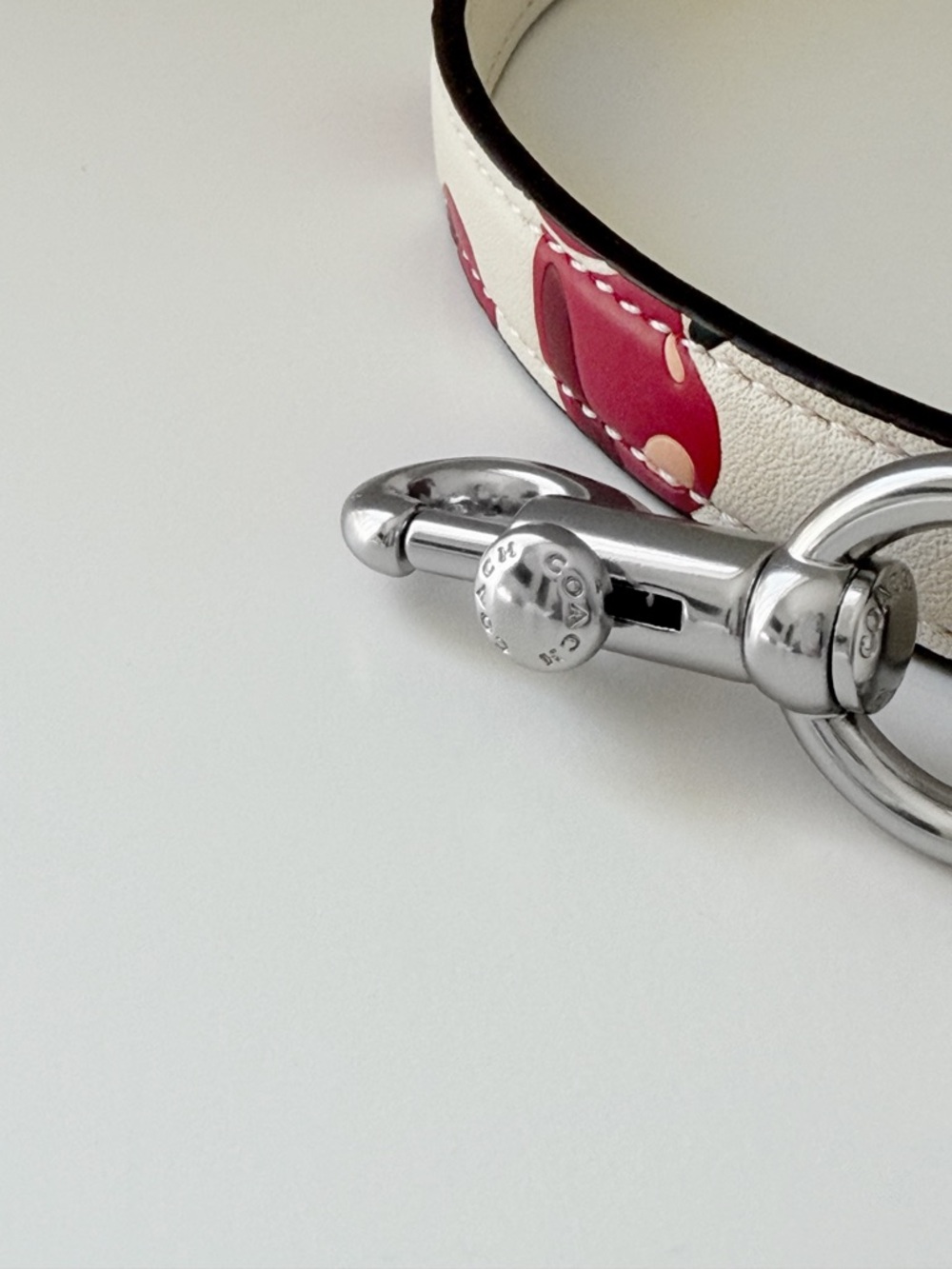 Coach Cherry Crossbody Bag Strap With Cherry Charm - Picture 8 of 8